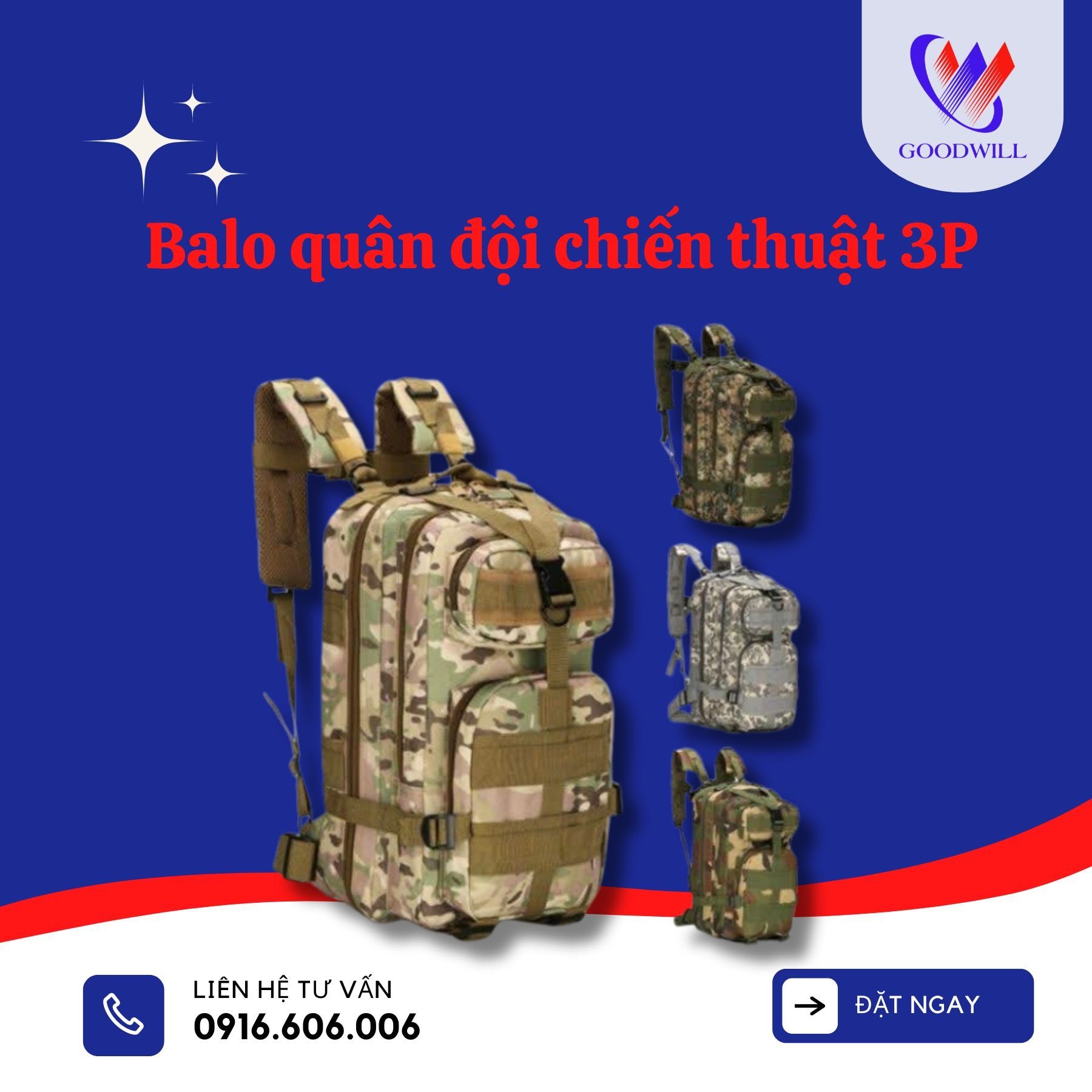 Tiêu Chí Chọn Balo Bộ Đội Chất Lượng – Bí Quyết Từ Goodwill