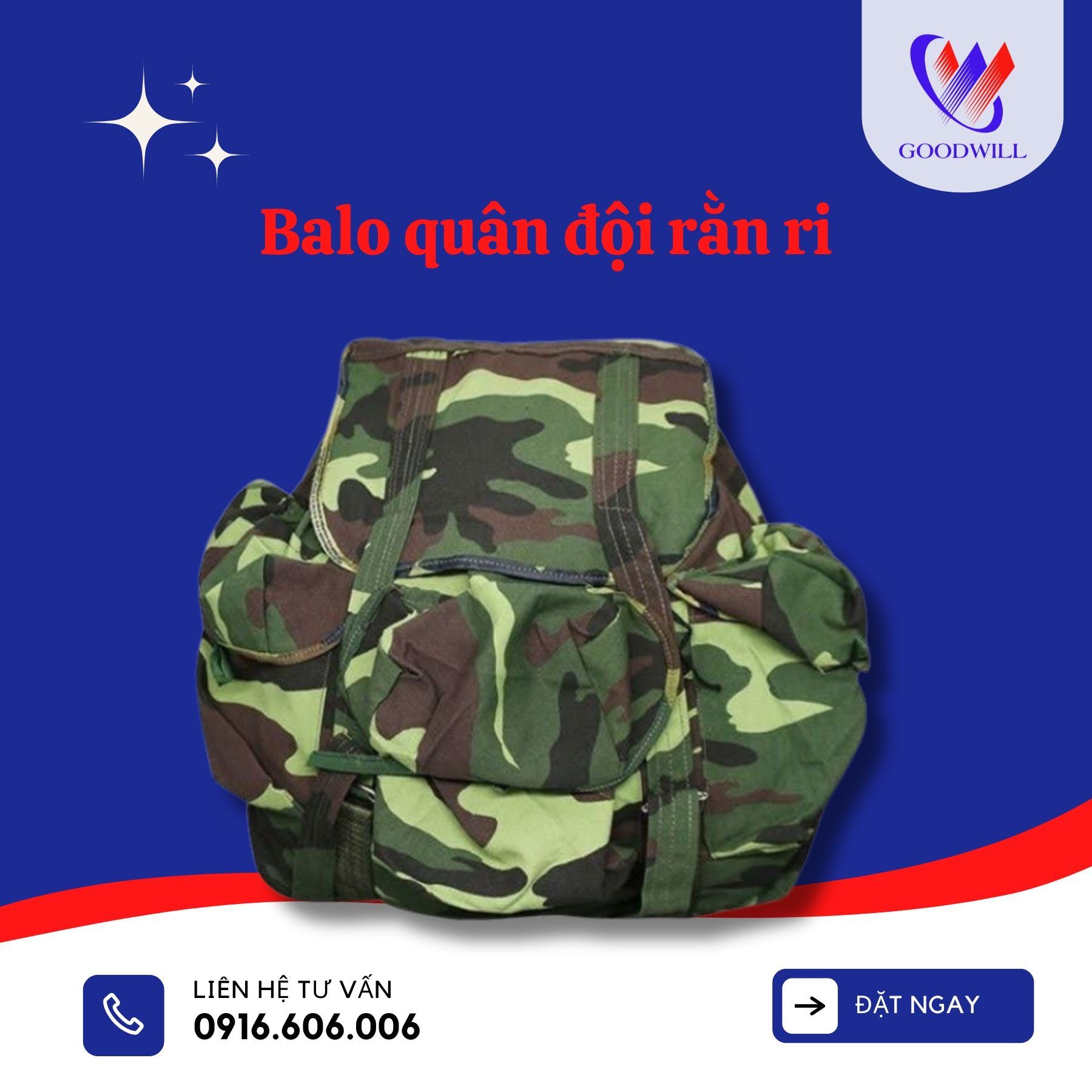 Balo túi quân sự